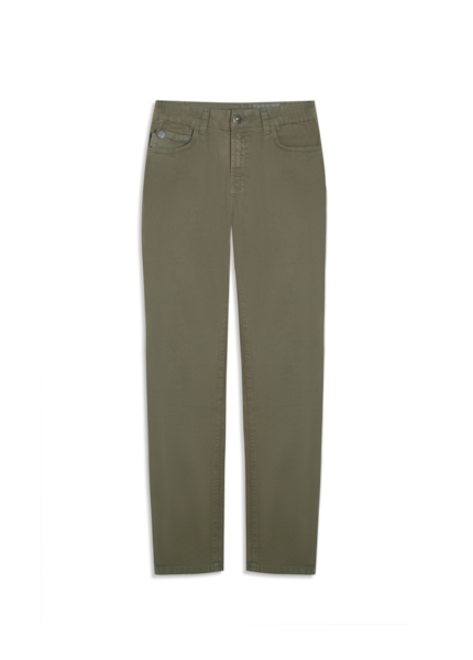 Color Twill Power Straight Et. Zetex Verde Army