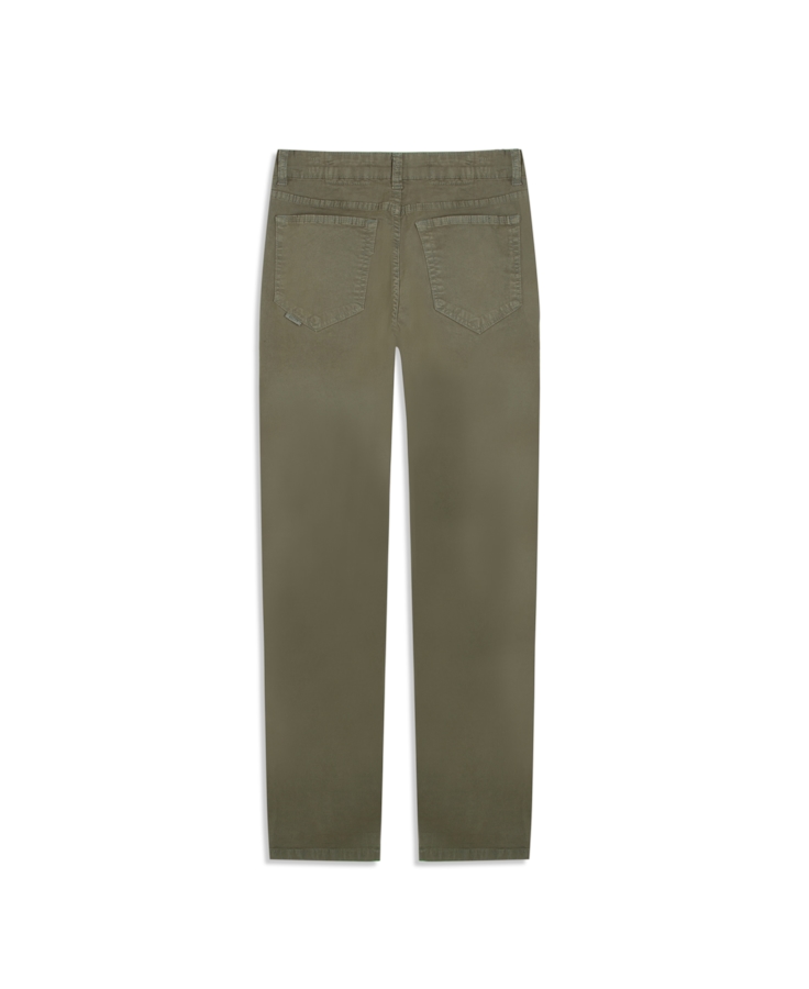 Color Twill Power Straight Et. Zetex Verde Army