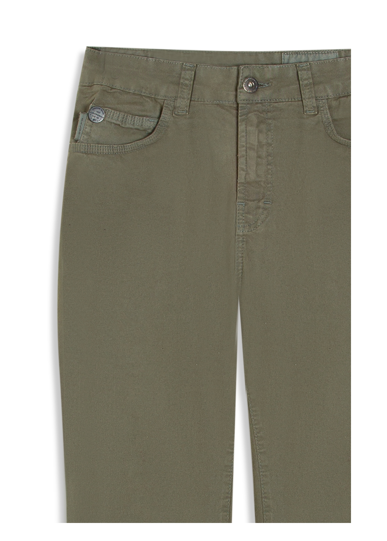 Color Twill Power Straight Et. Zetex Verde Army