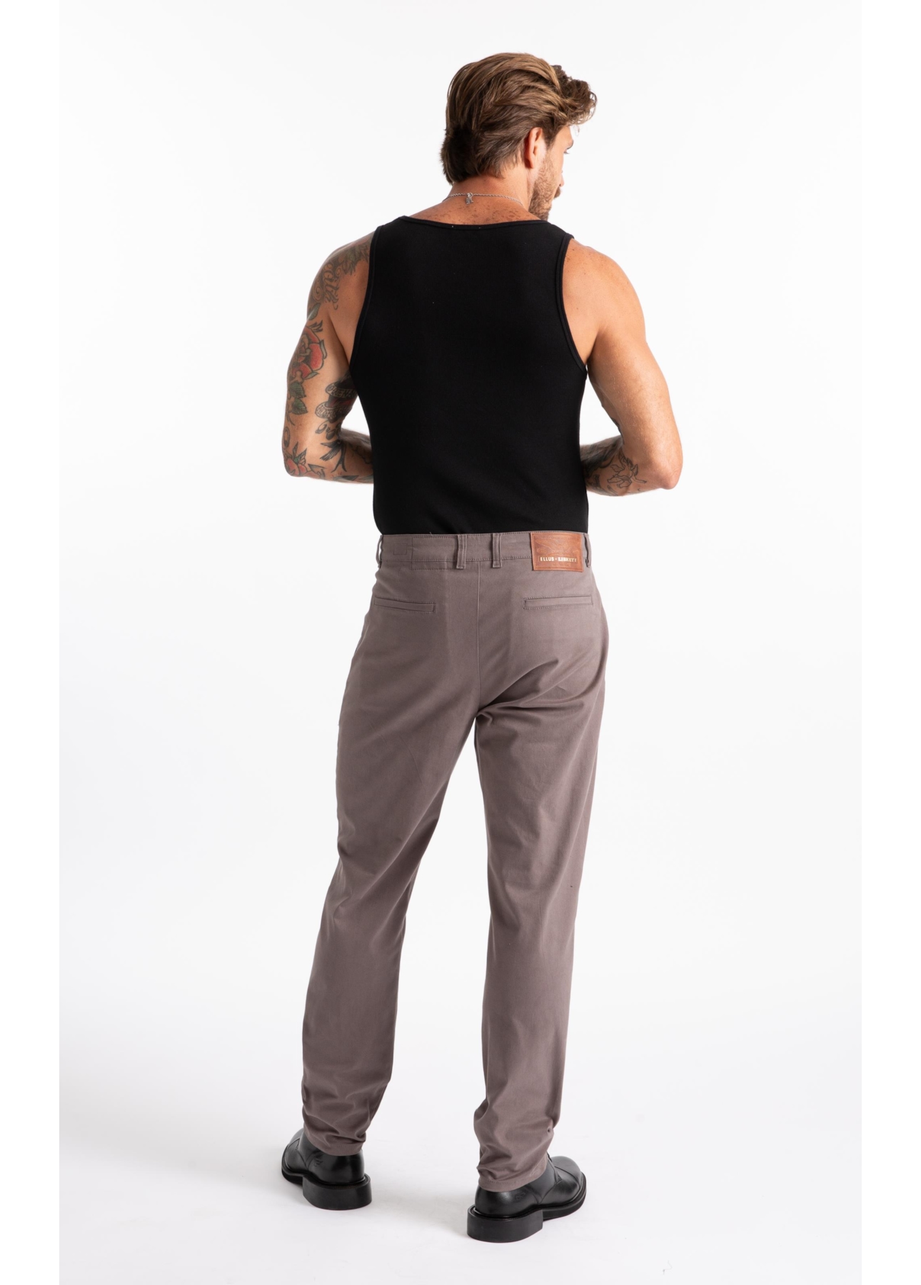 Color Twill (Trapezio) Pregas Castor
