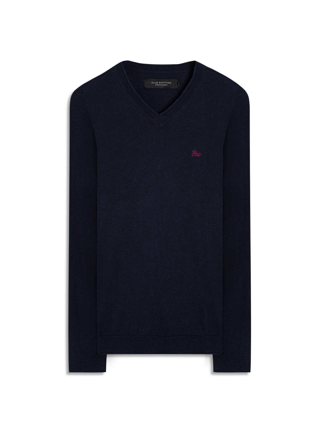 Cotton Basic Dec v Ml Dark Navy