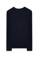 Cotton Basic Dec v Ml Dark Navy