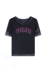 Cotton Devore Fearless Boxy Mc Preto