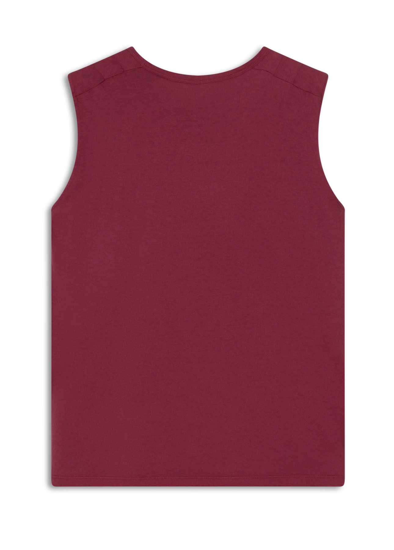 Cotton Ellus Edgy Sleeveless Vermelho
