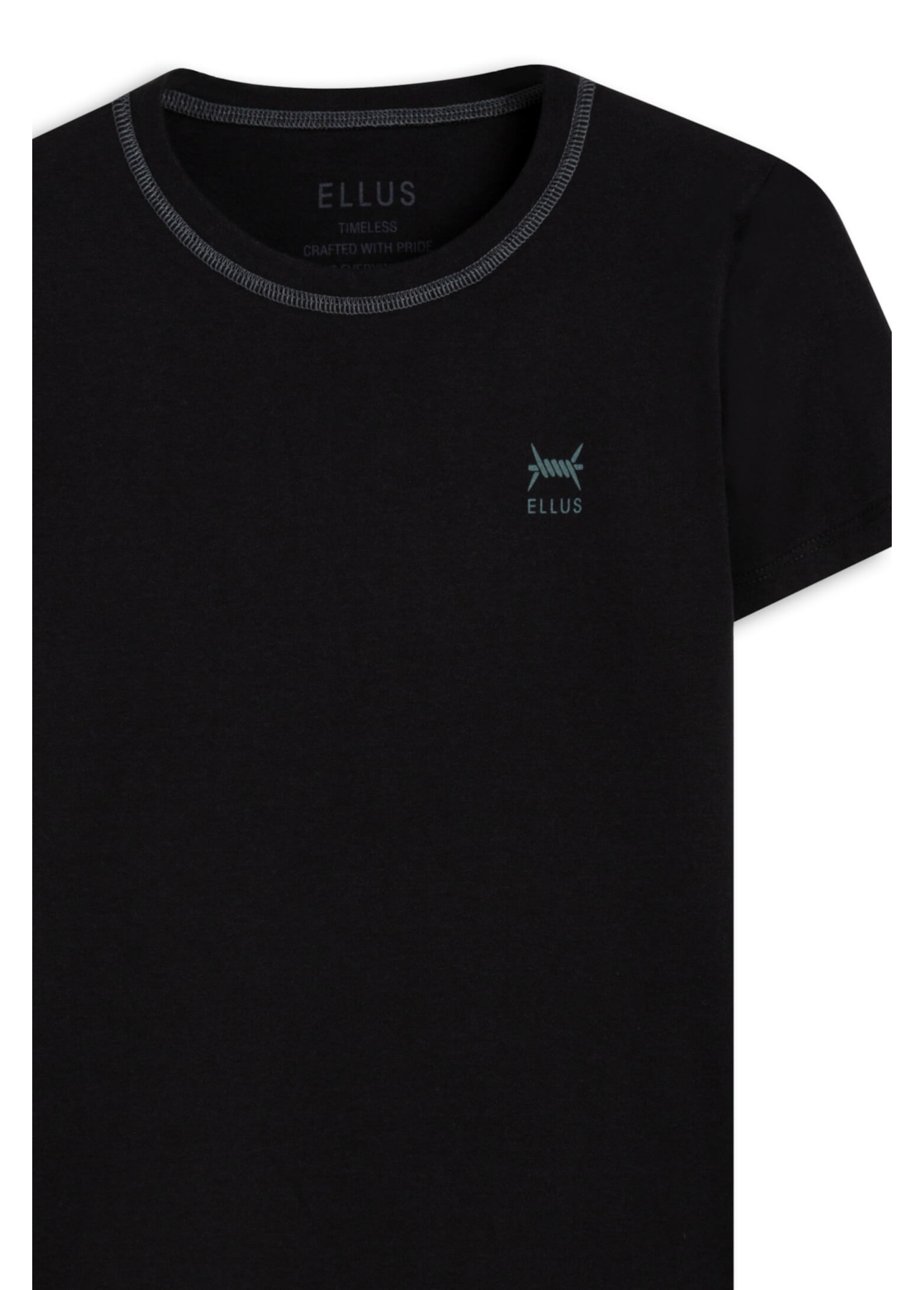 Cotton Ellus Wire Contrast Classic Mc Preto