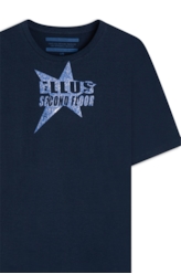 Cotton Fine 2nd Star Over Mc Dark Navy