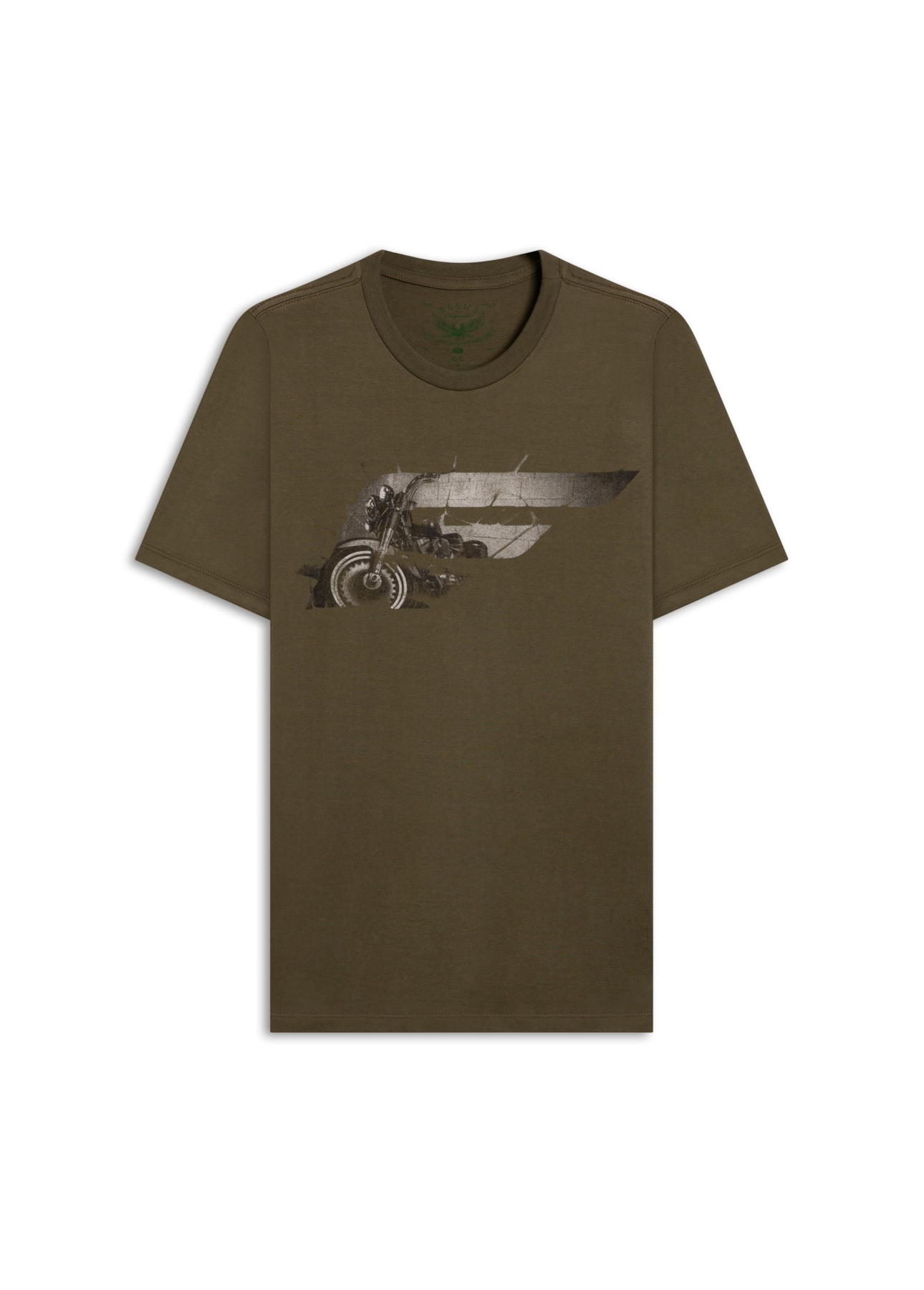 Cotton Fine Ellus Moto Classic Mc Pistache