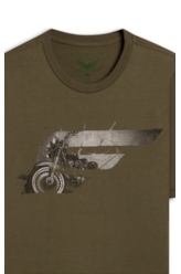 Cotton Fine Ellus Moto Classic Mc Pistache