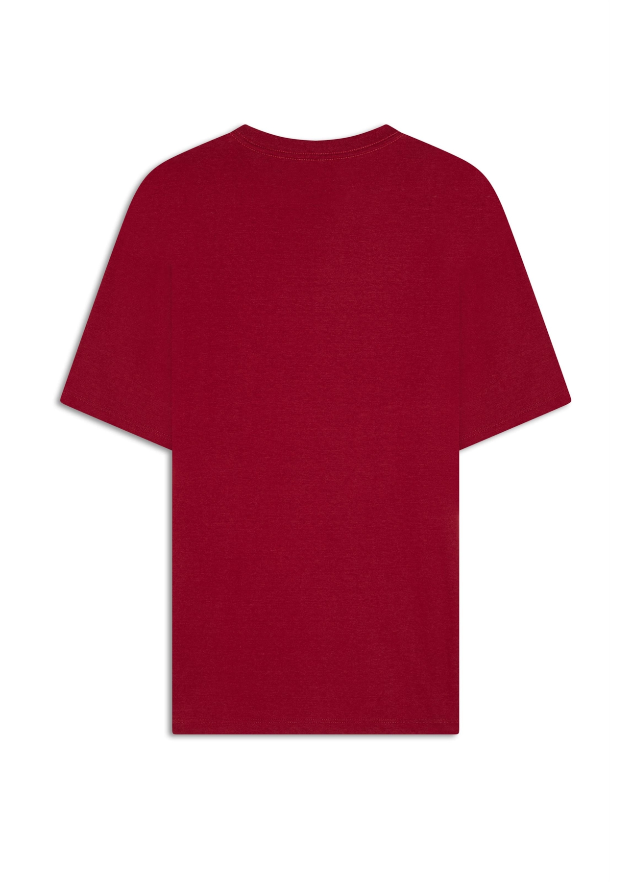 Cotton Fine Esf Neckline Over Mc Cereja