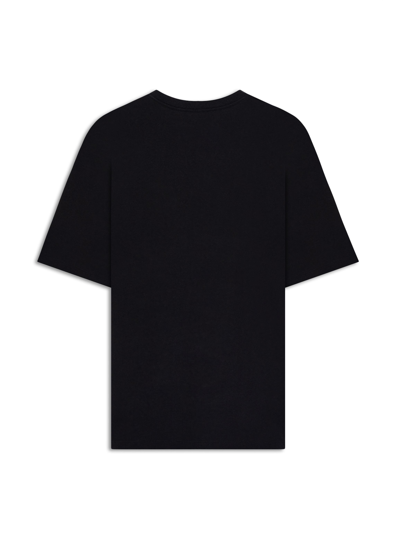 Cotton Fine Esf Neckline Over Mc Preto