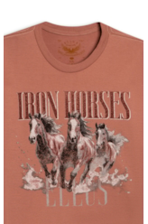 Cotton Fine Iron Horses Classic Mc Telha