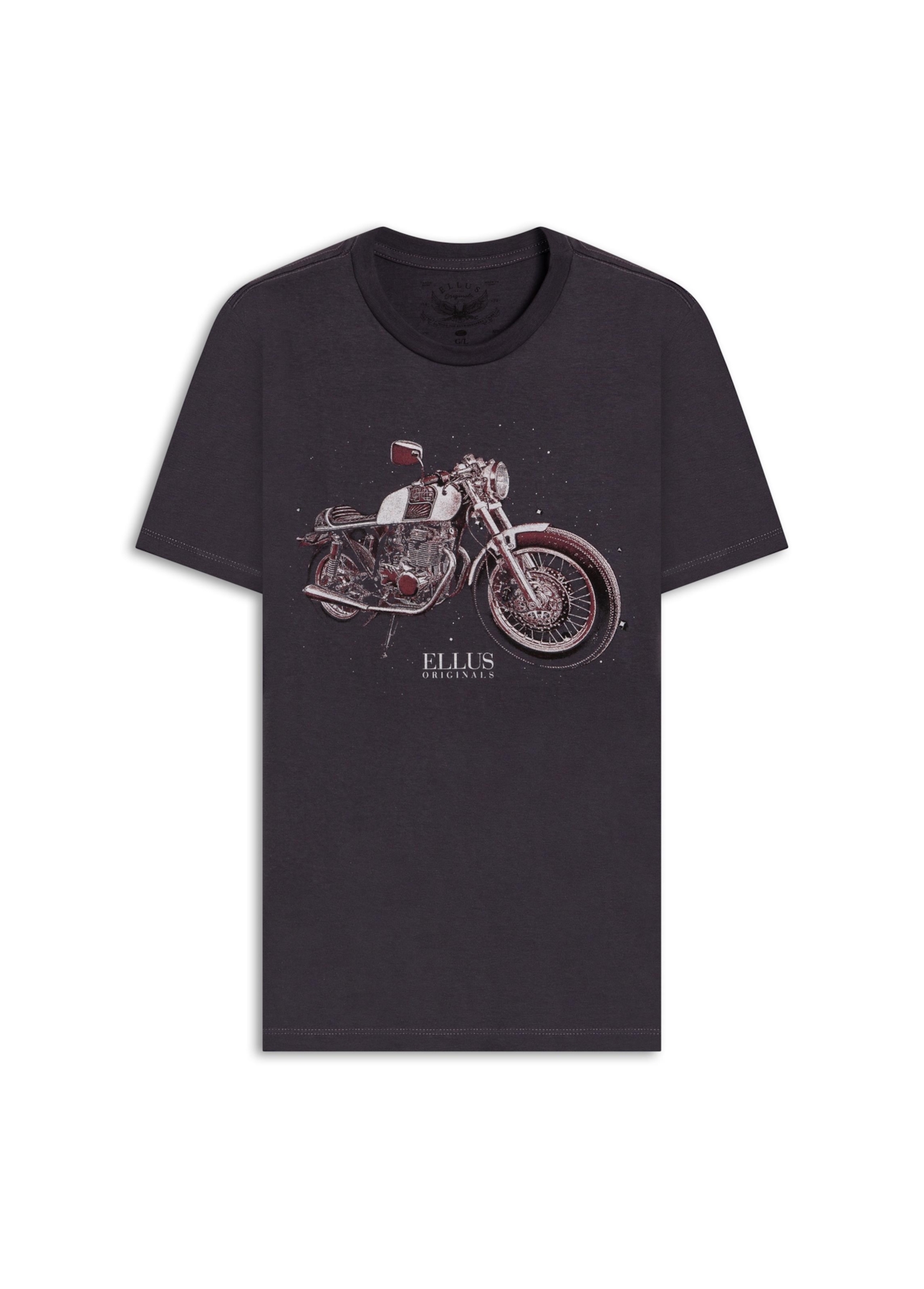 Cotton Fine Motorcycle Classic Mc Dark Blue