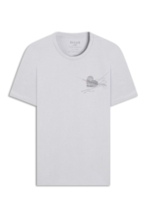Cotton Fine Pinned Heart Classic Mc Prata