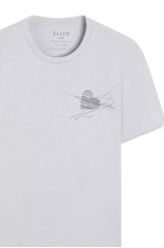 Cotton Fine Pinned Heart Classic Mc Prata