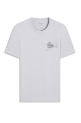 Cotton Fine Pinned Heart Classic Mc Prata