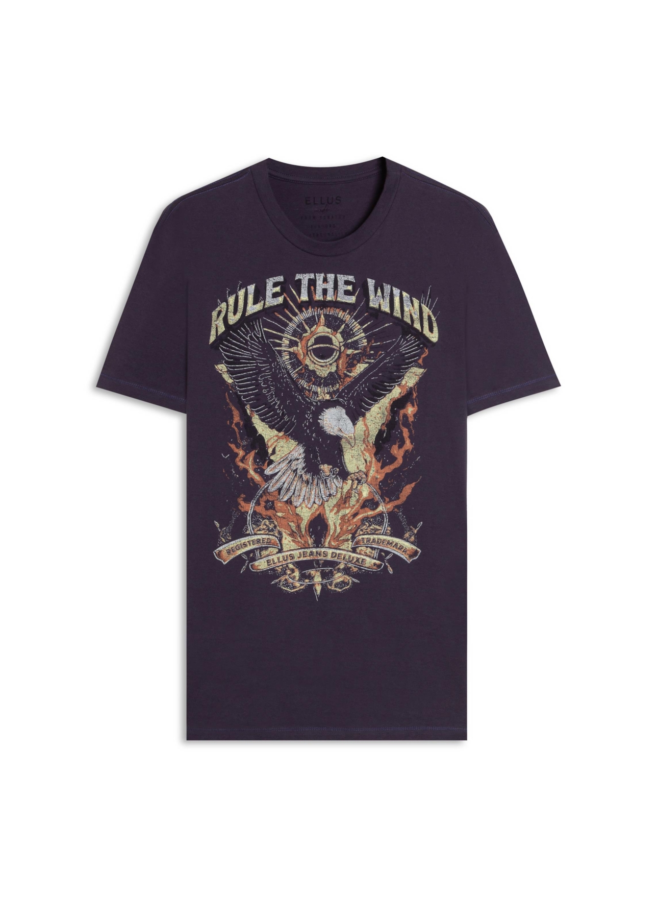 Cotton Fine Rule The Wind Classic Mc Purple Blue