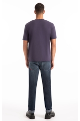 Cotton Fine Squid Pocket Classic Mc Purple Blue