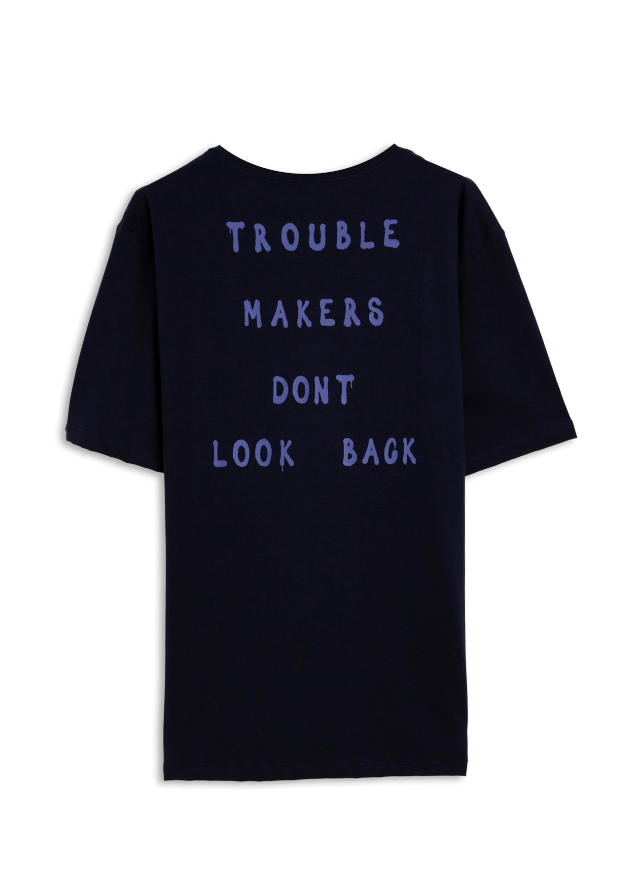 Cotton Fine Trouble Makers Over Mc Dark Navy