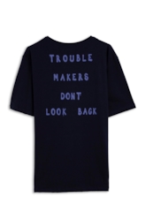 Cotton Fine Trouble Makers Over Mc Dark Navy