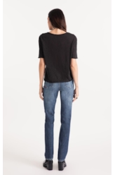 Cotton Flame Leopard Boxy Mc Preto