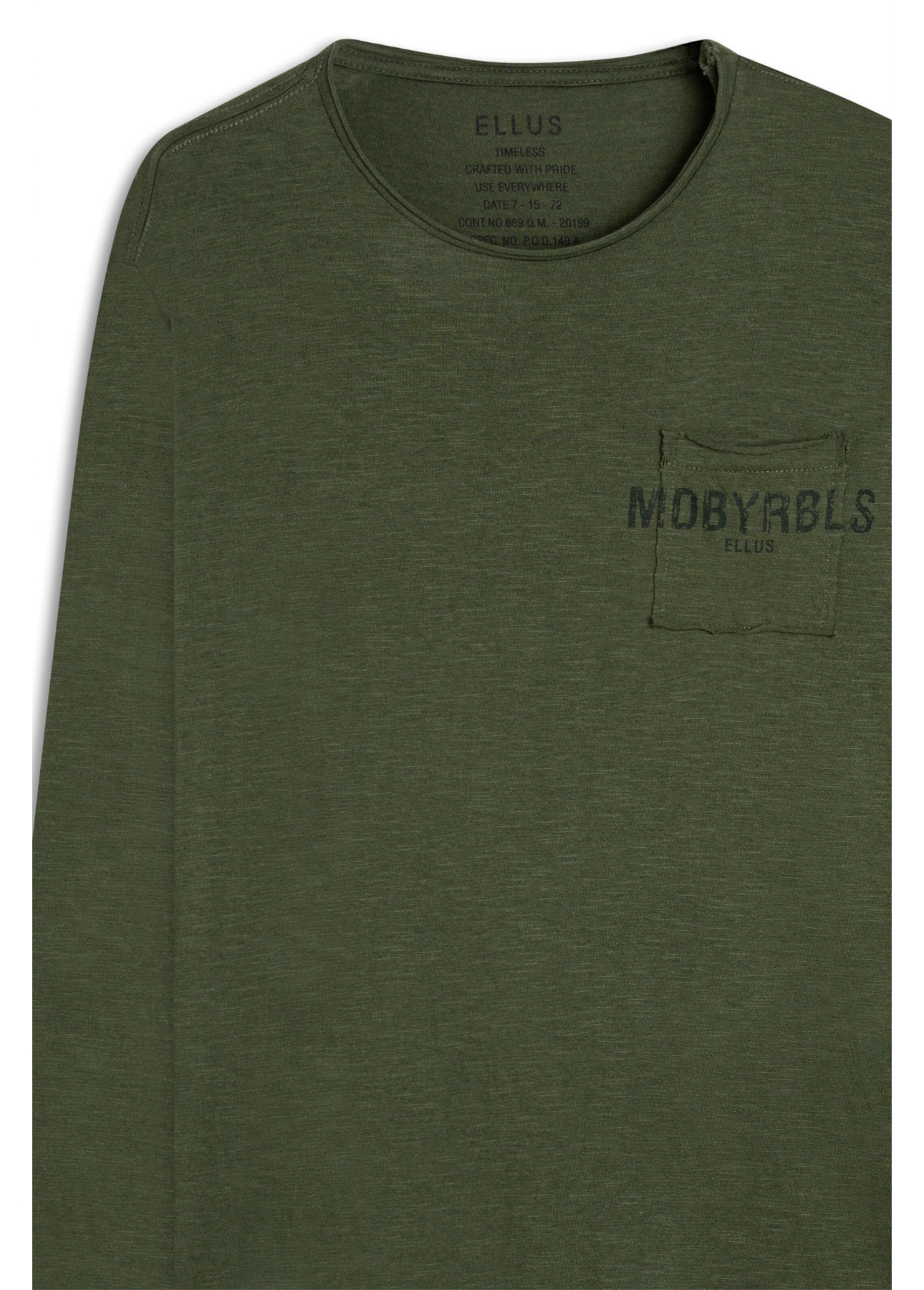Cotton Flame Mdbyrbls Pocket Class Verde Militar