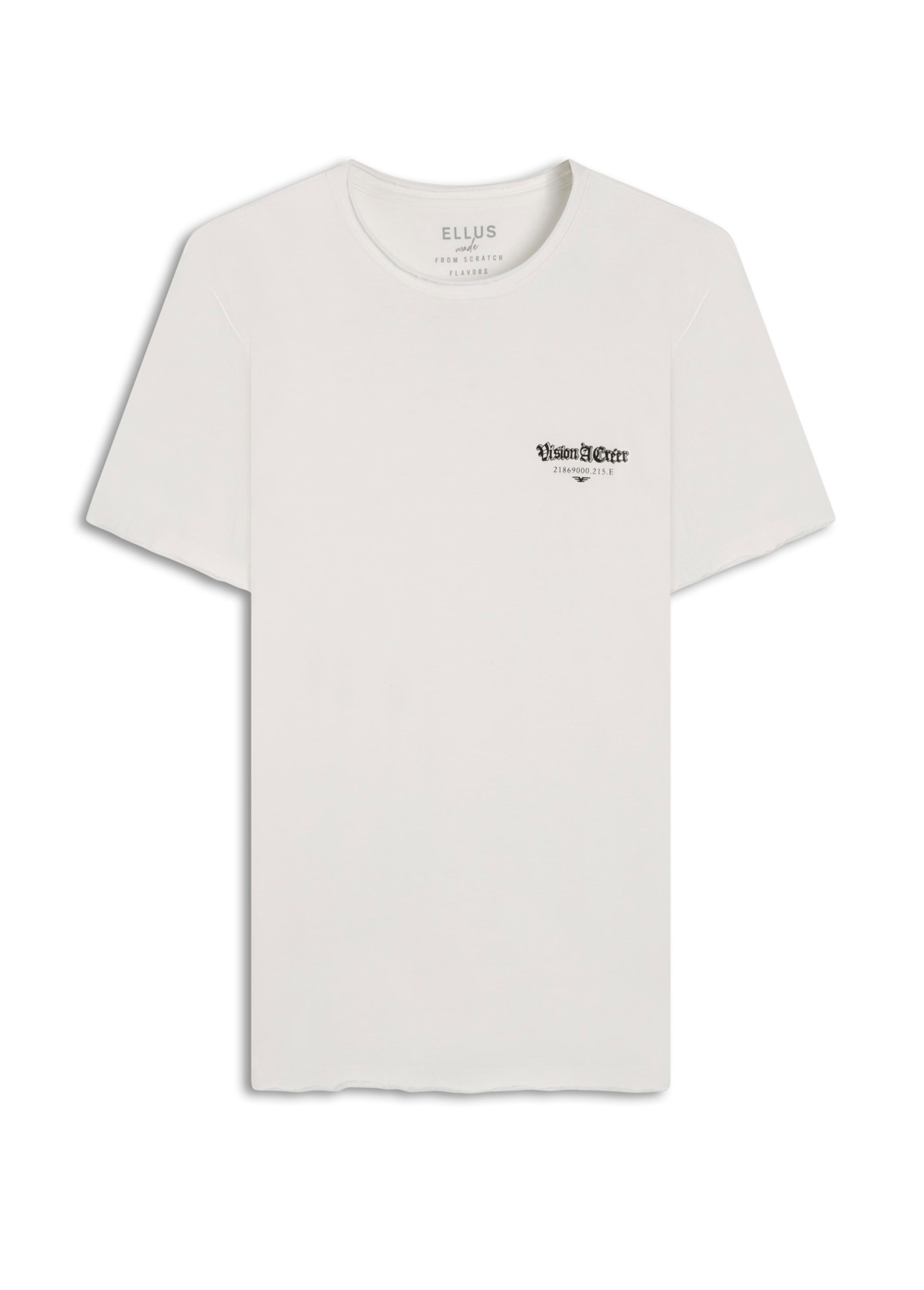 Cotton Jersey Vision Classic Mc Off White