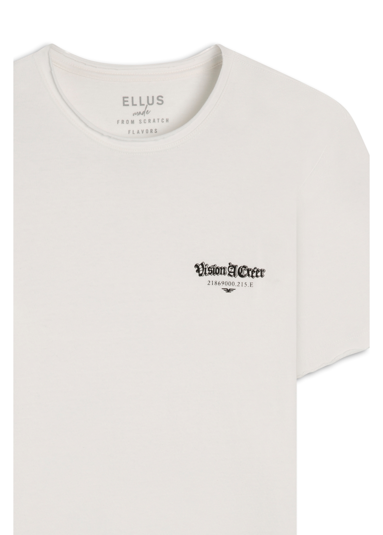 Cotton Jersey Vision Classic Mc Off White