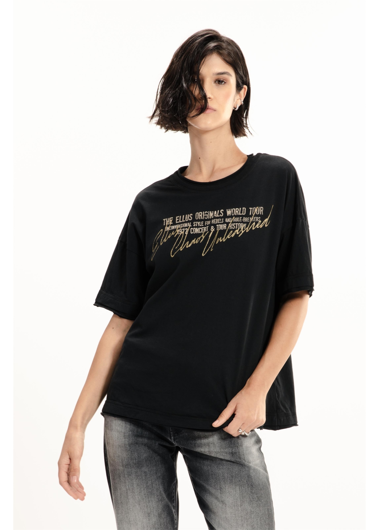 Cotton Originals World Tour Oversized Preto