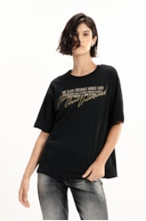 Cotton Originals World Tour Oversized Preto