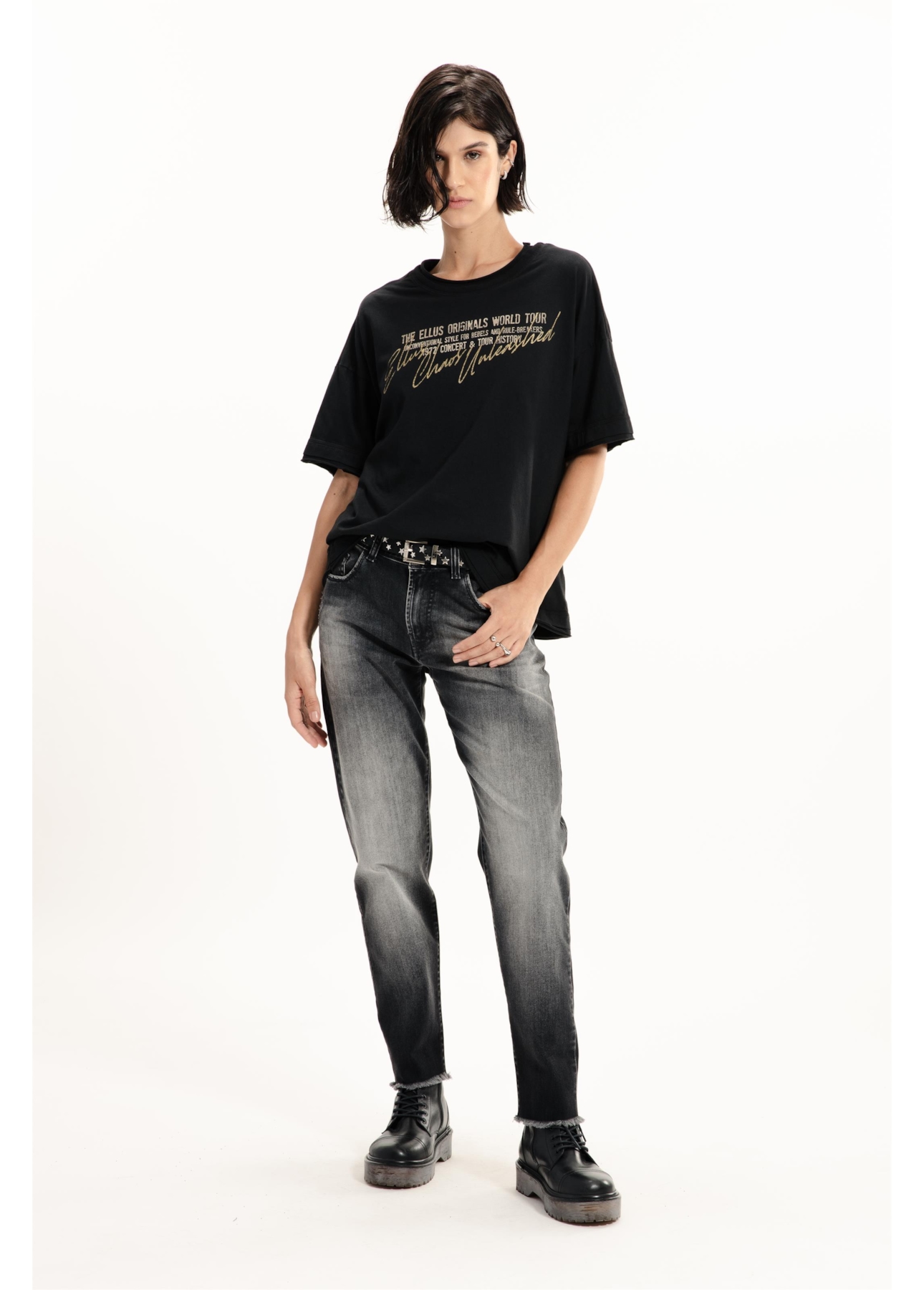 Cotton Originals World Tour Oversized Preto