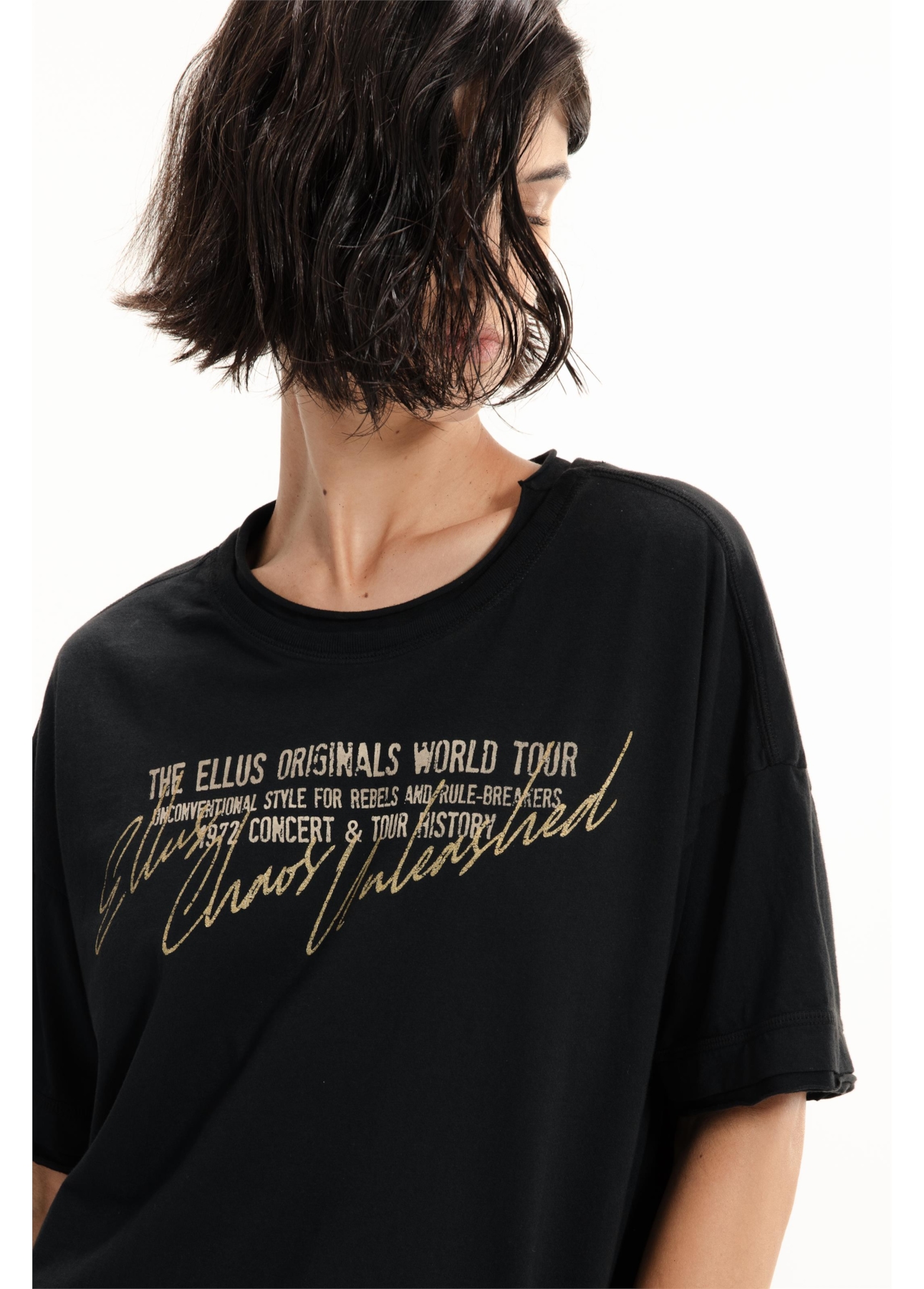Cotton Originals World Tour Oversized Preto