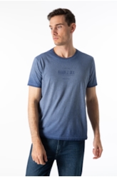Cotton Overdyed Ellus J. Dlx Classic Mc Azul Bic Mescla