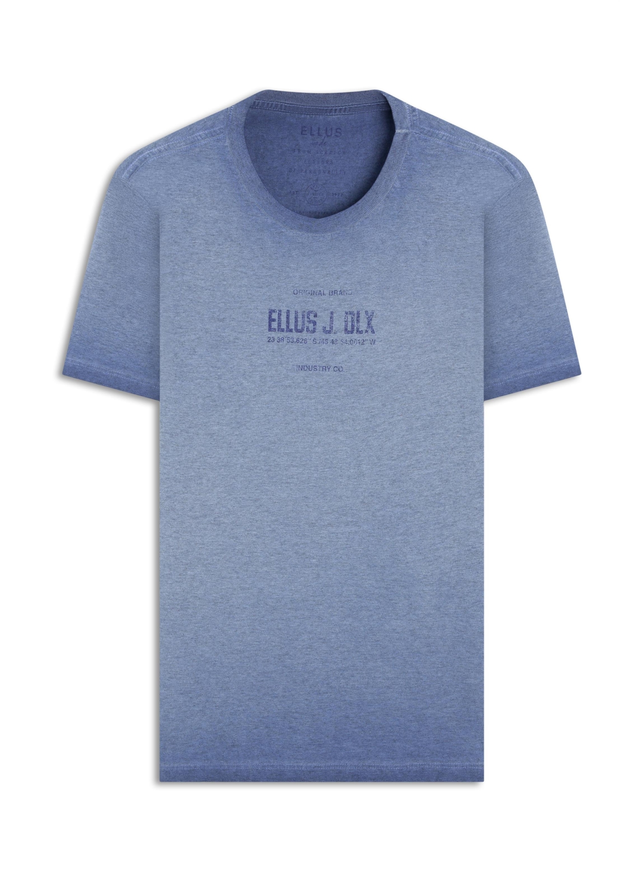 Cotton Overdyed Ellus J. Dlx Classic Mc Azul Bic Mescla