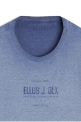 Cotton Overdyed Ellus J. Dlx Classic Mc Azul Bic Mescla