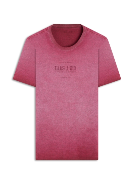 Cotton Overdyed Ellus J. Dlx Classic Mc Cereja Mescla