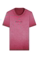 Cotton Overdyed Ellus J. Dlx Classic Mc Cereja Mescla