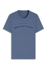 Cotton Overdyed Rockstar Classic Mc Azul Jeans Mescla