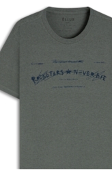 Cotton Overdyed Rockstar Classic Mc Verde Army Mescla