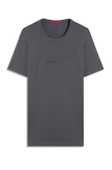 Cotton Pima Easa Outline Classic Mc Grafite