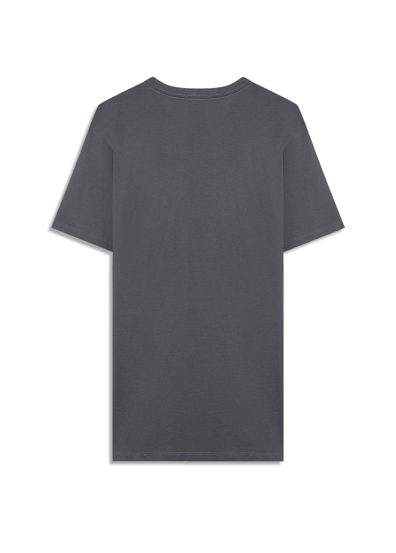 Cotton Pima Easa Outline Classic Mc Grafite