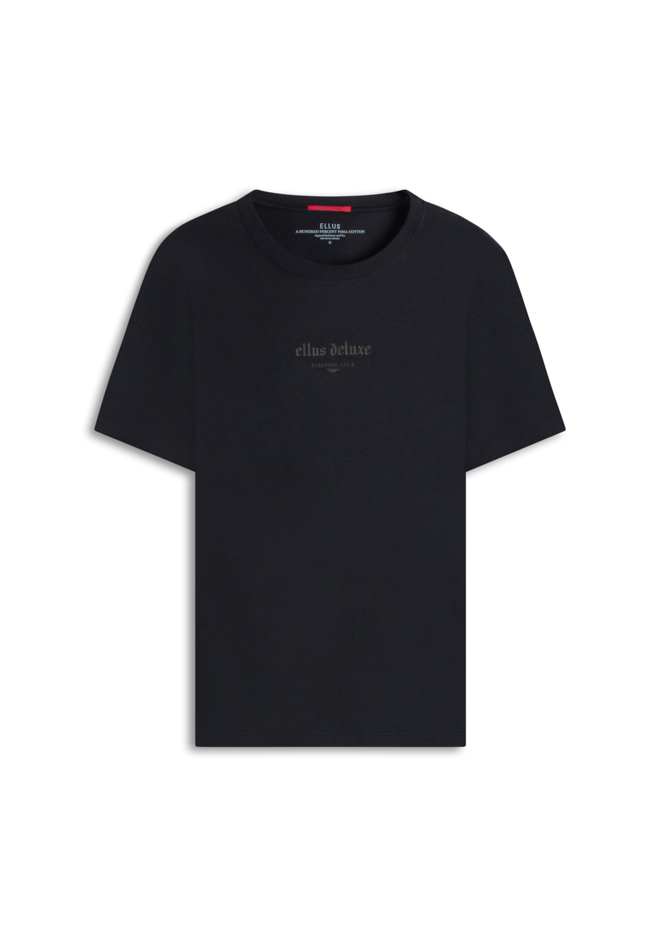 Cotton Pima Ellus Deluxe Classic Mc Preto
