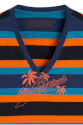 Cotton Strpd Mauna Ellus Originals Slee Dark Navy