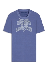 Cotton Washed Cool People Classic Mc Azul Bic