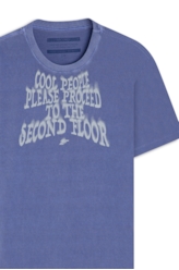 Cotton Washed Cool People Classic Mc Azul Bic