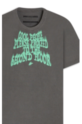 Cotton Washed Cool People Classic Mc Preto