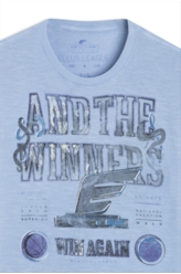 Cotton Washed The Winners Classic Mc Azul Pervante