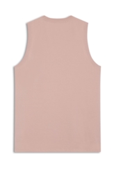 Cotton Watercolor Stripes Sleeveless Rosa Dirty