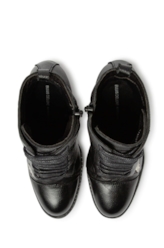 Coturno Ankle Ellus Easa Preto