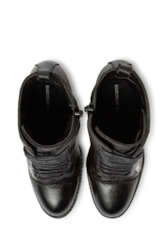 Coturno Ankle Ellus Easa Preto