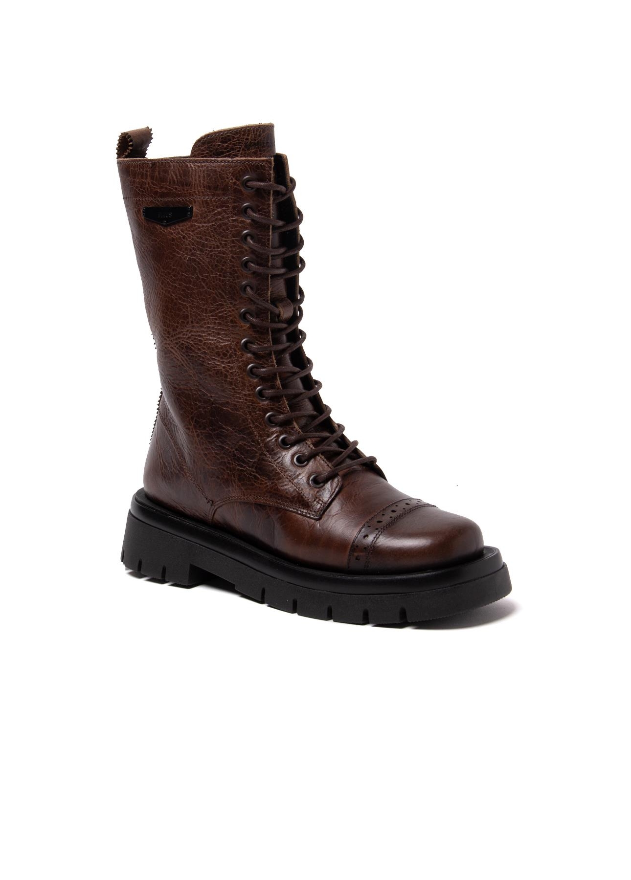 Coturno Huxley Ellus Marrom
